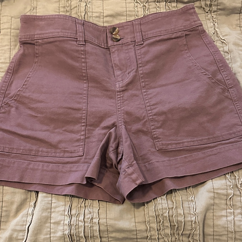 a new day Women's purple High-Waisted Shorts